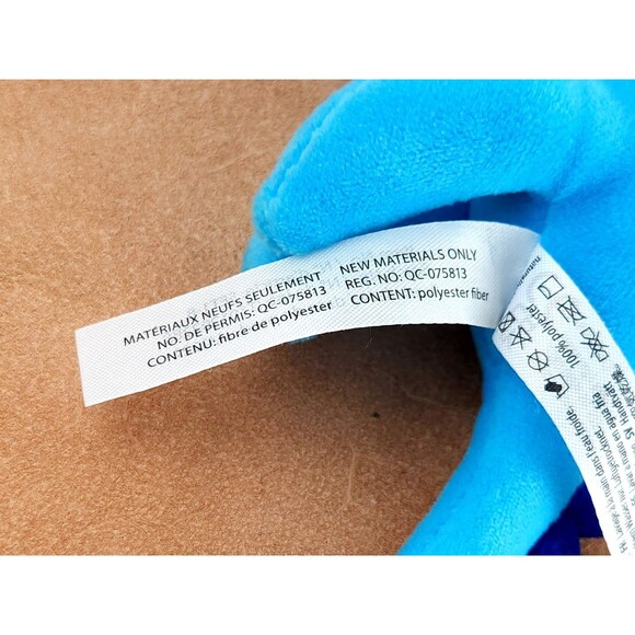 Naturally Kids Blue Mosasaurus Dinosaur Plushie 04/2022 ~ 9 Inches - Picture 6 of 7